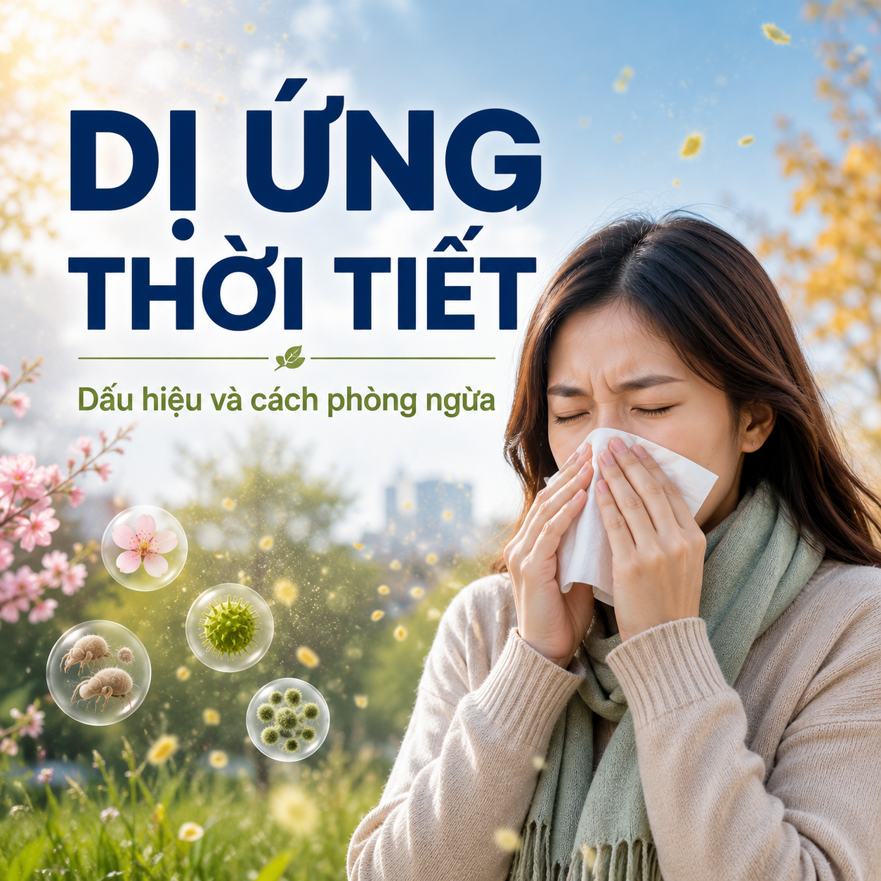 Dị ứng thời tiết là gì? Triệu chứng, nguyên nhân và cách phòng ngừa
